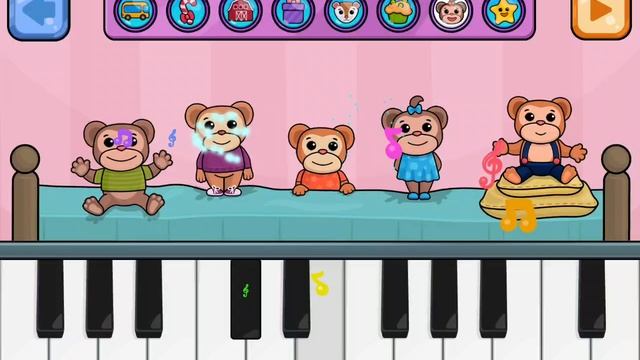 Забавные обезьянки танцуют под твою мелодию. Давай поиграем! Игры для детей. Мультики для малышей. смотреть онлайн