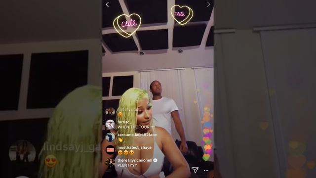 NICKI MINAJ NIP SLIP & HOW SHE KEEPS NEW HUSBAND SATISFIED AFTER STUDIO SESSIONS ON INSTAGRAM LIVE смотреть онлайн