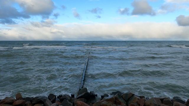 Гипнотические волны и вечный покой 🌊 | Relaxing Baltic Sea Waves