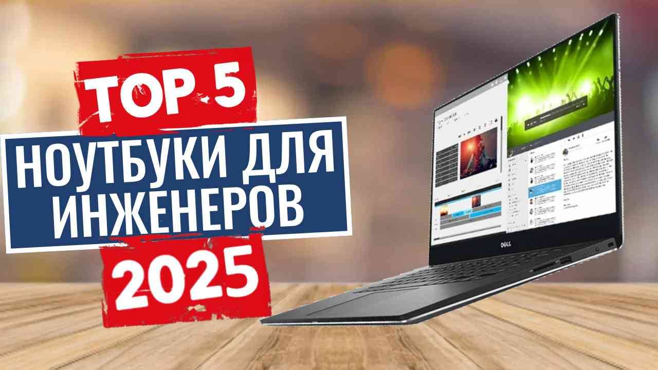 ТОП-5: Лучшие ноутбуки для инженеров 2025 смотреть онлайн