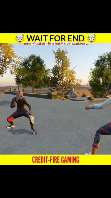 RAISTAR AND SAKURA ATTACK ON RUOK FF WORLD PART 2 🤯 || FREE FIRE ANIMATION VIDEO #shorts смотреть онлайн