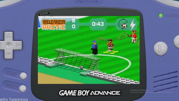 Футбол LEGO Soccer mania 2002 Игра Game Boy Advance(GBA).