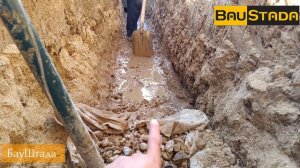 ПЕРЕДЕЛКА: Дренаж вокруг дома часть 1.