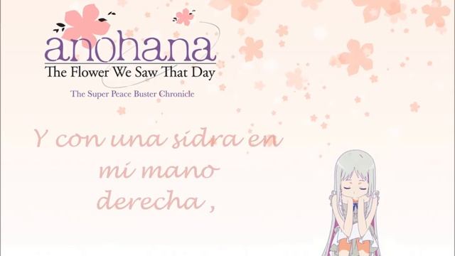 Ano Hana Opening sub Español смотреть онлайн
