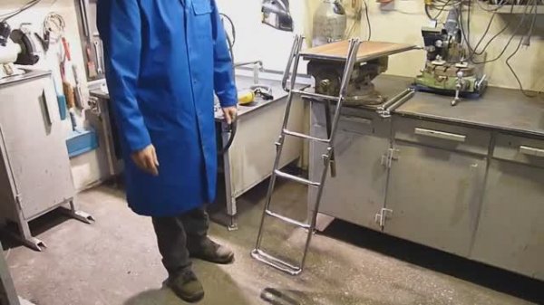 Платформа носовая с раскладным и телескопическим трапом - boatinox.ru