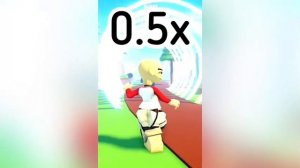 Аку сая на разных скоростях