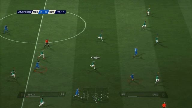 iFVPA Mexico vs El Salvador PS3 match 2, second half. смотреть онлайн