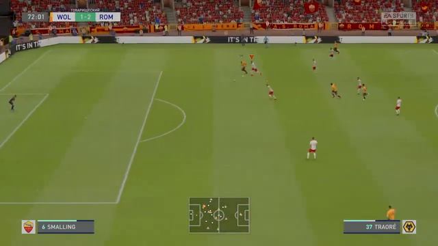 Вулверхэмптон (Ненцинський Я.) 1-2 Рома (Куликов О.) смотреть онлайн