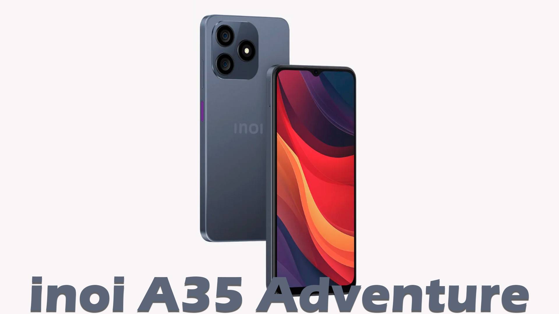 Inoi A35 Adventure первый обзор на русском