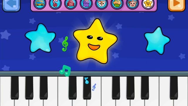 Яркие звездочки хотят потанцевать. Давай им сыграем мелодию и споём! Игры для детей. Мультики. смотреть онлайн