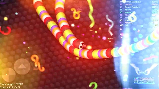 Slither.io A.I. 145,000+ Score Epic Slither Snake Best Gameplay! #260 смотреть онлайн