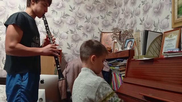 Паганини вечное движение на кларнете смотреть онлайн