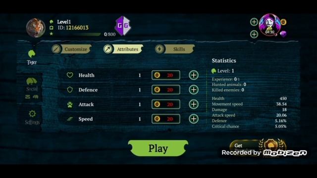 The Tiger Online Simulator  Level Up Hack