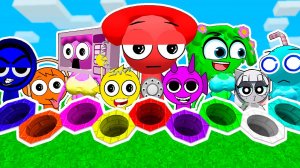 ВЫБЕРИ КРУГЛУЮ ЯМУ ВСЕ СПРУНКИ В МАЙНКРАФТ ЗОМБАК