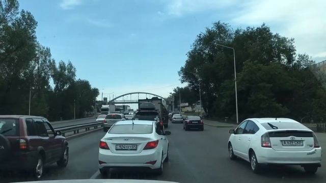Алматы. Проспект Рыскулова. Almaty. The roads . Алматы. Дороги нашего города во время карантина. смотреть онлайн