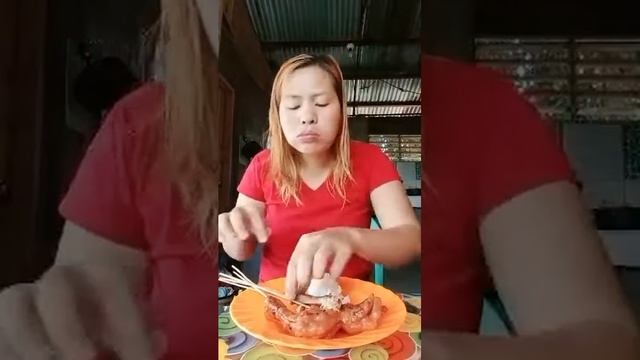 ASMR mukbang chicken feet BBQ lunch #mukbang #asmr смотреть онлайн