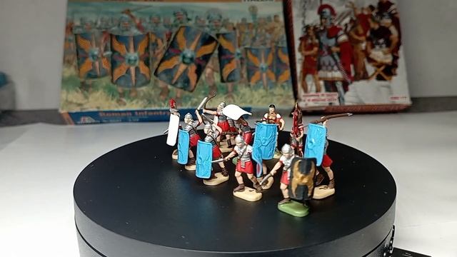 Важка піхота римлян 1:72 Linear strelets Italeri смотреть онлайн