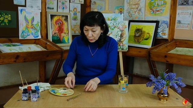 РОСПИСЬ ПО СТЕКЛУ | УРОКИ РИСОВАНИЯ | ОХК «СТУДИЯ ИЗОБРАЗИТЕЛЬНОГО ИСКУССТВА «АЛЬТАИР» смотреть онлайн