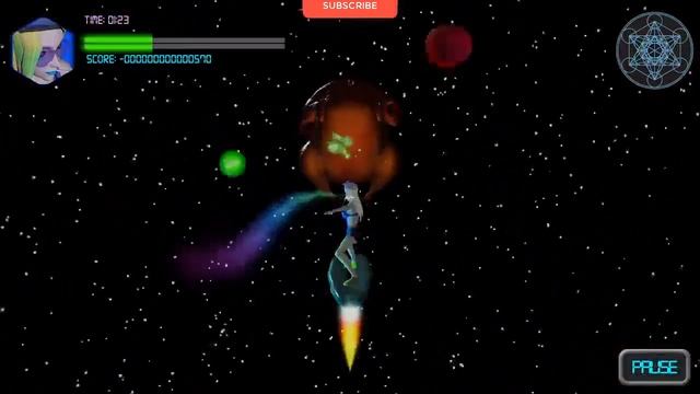Neon Spaceboard Gameplay (PC Game). смотреть онлайн