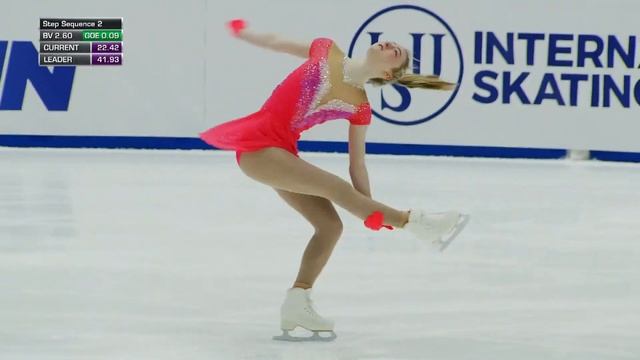 Emily SAARI AUT | WOMEN SHORT PROGRAM | Gdansk 2021 #JGPFigure