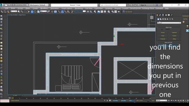How to make 3d floor plan-3ds max part I смотреть онлайн