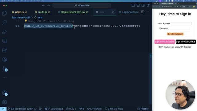 Next.js Authentication || Register User To MongoDB With Next-Auth V5 смотреть онлайн