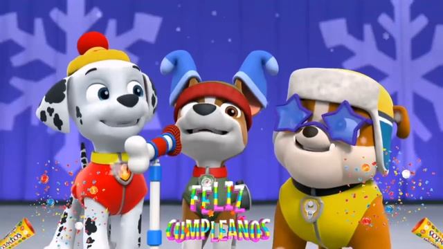 Canción Feliz Cumpleaños LUIS con PAW PATROL - Diviertete cantando y bailando смотреть онлайн