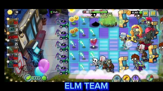 Neon Mixtape Tour day 30. Team Plants vs Team zombies. смотреть онлайн