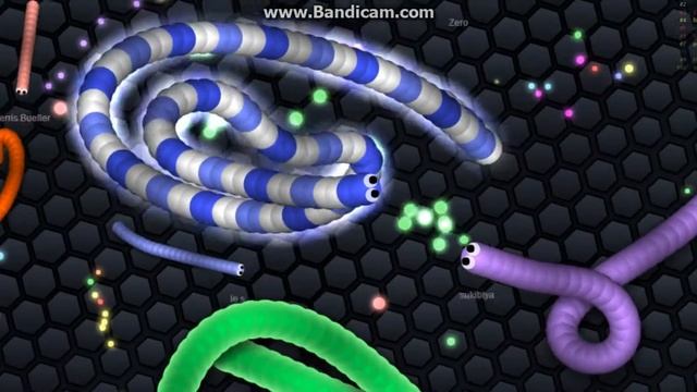 Slither.io #3 Я бог!1 место. смотреть онлайн