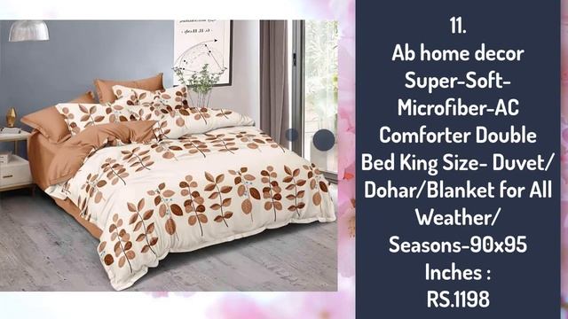 Microfiber Reversible AC Comforter ON Amazon смотреть онлайн