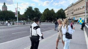 Шведские девушки до полуночи Стокгольм - Швеция 2024