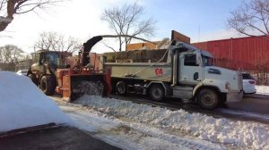 Уборка снега | Монреаль, Канад. Как убирают снег с улиц в канаде