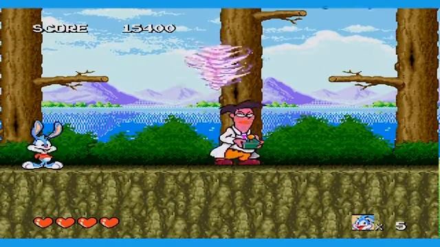 Tiny Toon Gameplay Part 2 - Boss Stage смотреть онлайн