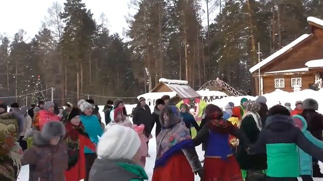 Масленица в Саянске, профилакторий Кедр смотреть онлайн