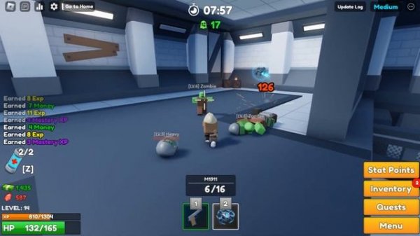 ДВАДЦАТЫЙ УРОВЕНЬ - Roblox Zombie Hunters