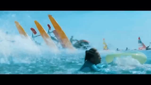 THE MEG 2018 Ending Scene - Megalodon Death смотреть онлайн