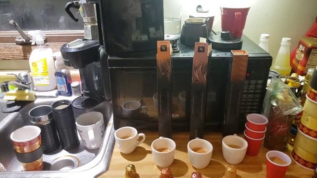 Dan Is Bad @ Coffee Part 26: Dan compares Nespresso Ethiopia, Columbia, Caramel Brulee Espresso Pod смотреть онлайн