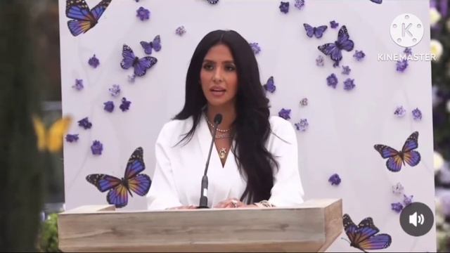 Vanessa bryant Honoring kobe and gigi bryant legacy 🤍🖤🤍🖤 смотреть онлайн