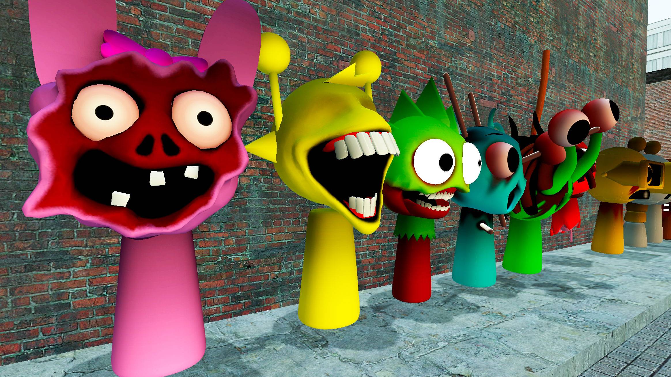 ХОРРОР СПРУНКИ ПОГНАЛИСЬ ЗА МНОЙ Я ПЫТАЛСЯ УБЕЖАТЬ.. смотреть онлайн