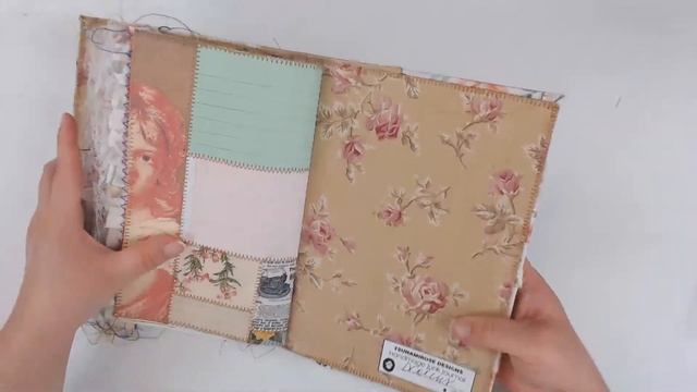 Patchwork Junk Journals Collection - #72-74 Blank Journal Flip Through смотреть онлайн