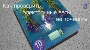 Как проверить электронные весы на точность