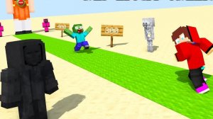 Монстры и герои: КТО СИЛЬНЕЕ В КРАСНО-ЗЕЛЕНОМ СВЕТЕ? - Анимация для Майнкрафта