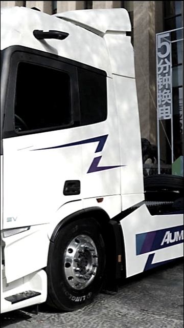 Электрический тягач Foton Auman Galaxy смотреть онлайн