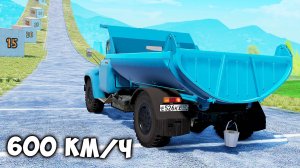 НОВОЕ ШОУ! КАК ВЫСОКО СЛУЧАЙНАЯ МАШИНА СМОЖЕТ ЗАБРАТЬСЯ ПО ЛЕДЯНОЙ СТЕНЕ! ЭКСПЕРИМЕНТЫ BeamNG Drive