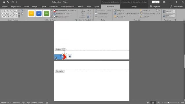 Microsoft Word = Como colocar um rodapé incrível no seu documento смотреть онлайн