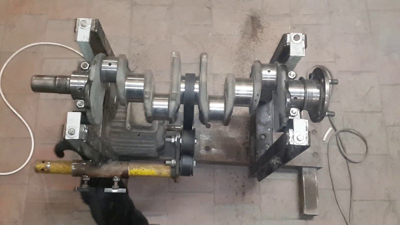 Балансировочный станок коленвала своими руками. Продолжаю капремонт смотреть онлайн