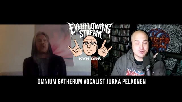 Omnium Gatherum Vocalist Jukka Pelkonen - Video Interview