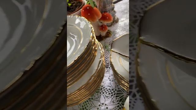 Очень красивый чайно-столовый сервиз Шуман 👏мимо нельзя пройти🤗🍒 смотреть онлайн