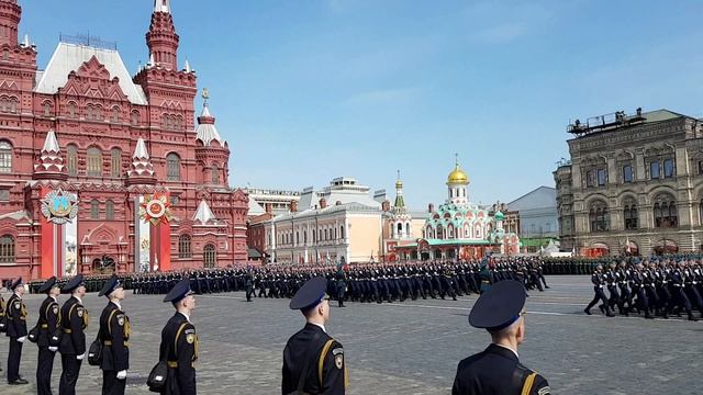 Генеральная репетиция Парада Победы 2022 года.