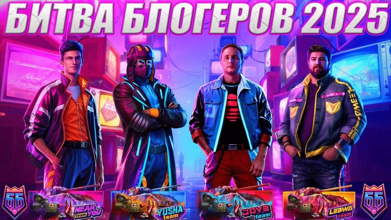 Битва блогеров 2025 ● Вступай в LeBwa Team ● 3 день смотреть онлайн